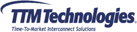 TTM Technologies: Time-To-Market Interconnect Solutions Logo